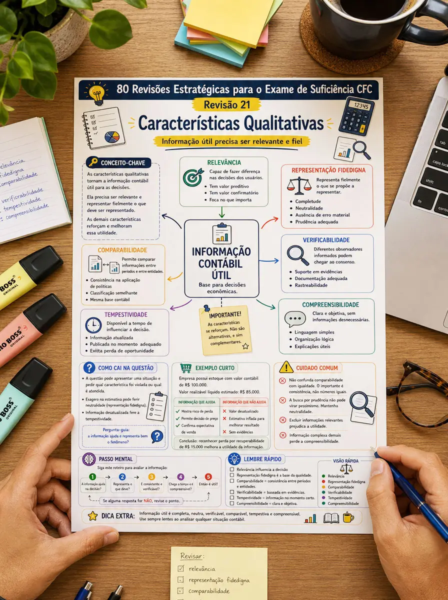 Material em uso: Características Qualitativas