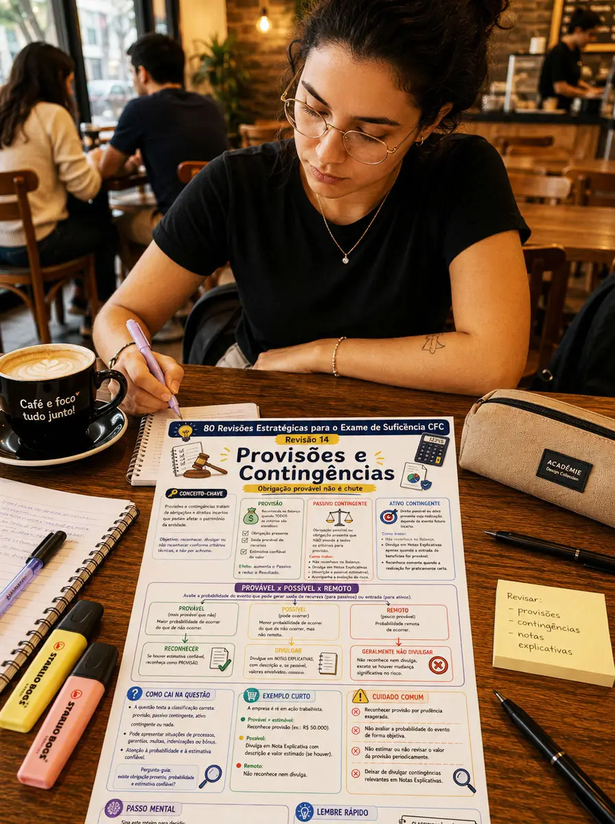 Material em uso: Provisões e Contingências
